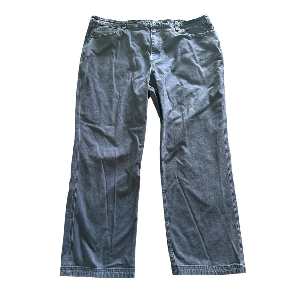Duluth Trading Flex Fire Hose Cargo Pants Size 46x30 Gray Workwear Straight‎ Leg